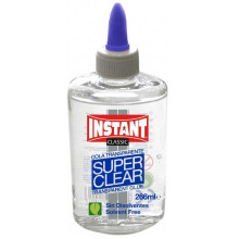 Colle Liquide Transparent Super Clear 266 ml - Instant