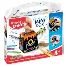 Coloriage Velours, Mini Box - Maped Creativ