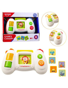 Console de Jeu Éducative Bébé, avec Cartes, Lumières et Sons - Huanger