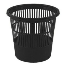 Corbeille à Papier 11 Litres Noir ARK, Réf.1238