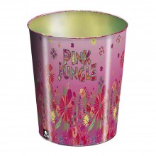 Corbeille-papier pink jungle Busquets