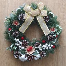 Couronne Décoration Noël MM Papillon