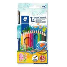 Crayon de Couleur Aquarellables - STAEDTLER - Noris aquarell - 144 10NC12