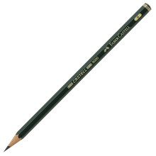 Crayon Graphite Noir 9000 B, Faber-Castell - Réf.119001