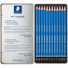 Crayons à Dessin 12pcs Mars Lumograph - Staedtler