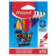 Crayons Couleur Risine Mini Color'Peps Strong 12pcs - Maped