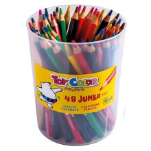 Crayons Couleurs Jumbo TOY COLOR 48pcs
