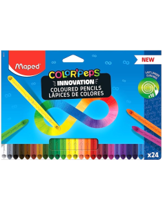 Crayons de Couleur Color'Peps Infinity 24pcs - Maped