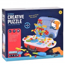Creative Puzzle - Perceuse Electrique - 253pcs