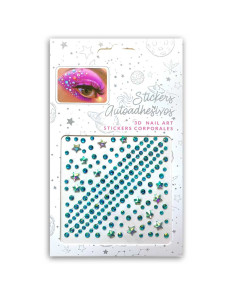 Cristaux Visage Autocollants Pour Cheveux, Corps Ou Ongles