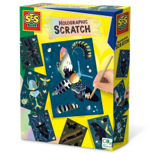 Dessins Holographiques à Gratter, Insectes - Ses Creative