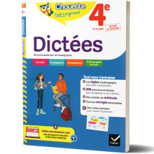 Dictées 4ème 13/14ans - Chouette t'accompagne - HATIER