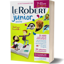 Dictionnaire Le Robert Junior Poche Plus - 7/11ans - CE-CM-6e