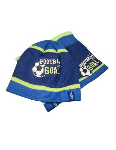 Ensemble Bonnet / Cache Col Garçon Football - Must