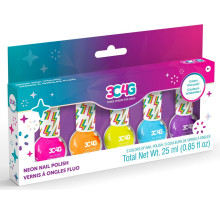 Ensemble de Vernis à Ongles Fluo - 3C4G - Make It Real