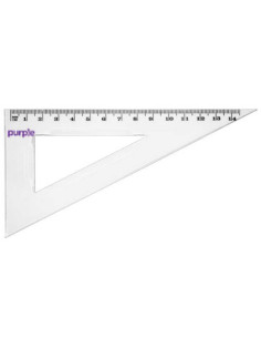 Équerre 60°/15 cm - Purple