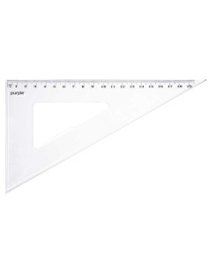 Équerre 60°/20 cm Prima Géo - Purple