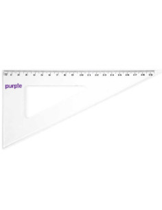 Équerre 60°/20 cm - Purple
