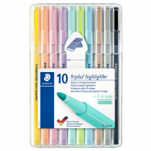 Étui De 10 Feutres STAEDTLER Pastel