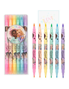 Etui de 6 Feutres Double Fibre - Depesche