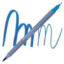 Feutre Aquarelle Goldfaber Double Pointe 110 Blue Phtalo - Faber-Castell