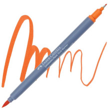 Feutre Aquarelle Goldfaber Double Pointe 115 Orange De Cadmium Foncé - Faber-Castell