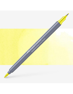 Feutre Aquarelle Goldfaber Double Pointe 205 Jaune Citron - Faber-Castell