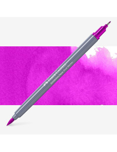 Feutre Aquarelle Goldfaber Double Pointe 228 Magenta Lumineux - Faber-Castell