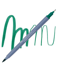 Feutre Aquarelle Goldfaber Double Pointe 264 Vert Phtalo Foncé - Faber-Castell