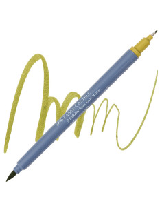 Feutre Aquarelle Goldfaber Double Pointe 269 Ocre Vert - Faber-Castell