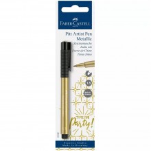Feutre Pitt Artist Pen 1.5 Blister, Or - Faber-Castell