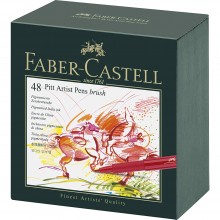 Feutre Pitt Artist Pen Studio Box 48pcs - Faber-Castell