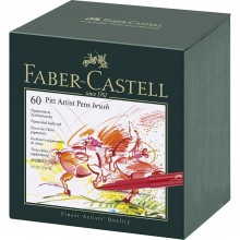 Feutre Pitt Artist Pen Studio Box 60pcs - Faber-Castell