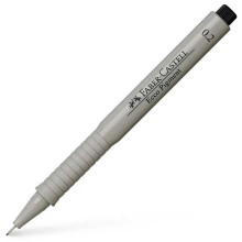 Feutre Technique Fine Ecco Pigment Noir 0.2mm, Faber-Castell - Réf.166299