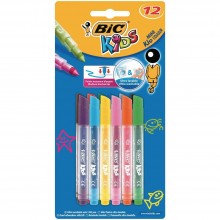 FEUTRES BIC 12 KIDS MINI
