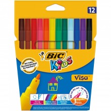 FEUTRES BIC 12 KIDS VISA