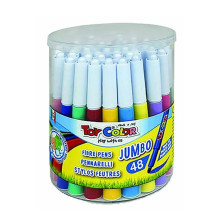 Feutres Jumbo TOY COLOR 48pcs