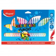 Feutres Lavable Color'Peps Jungle 24pcs - Maped