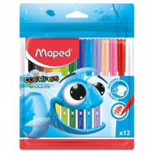 Feutres Lavables Color'Peps Ocean 12pcs - Maped