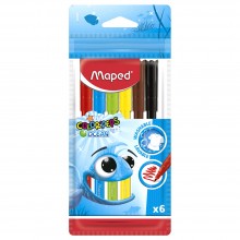 Feutres Lavables Color'Peps Ocean 6pcs - Maped