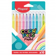 Feutres Pastel Color'Peps 10pcs - Maped