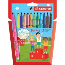 FEUTRES STABILO 12 TRIO