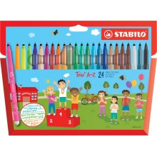 FEUTRES STABILO 24 TRIO A-Z