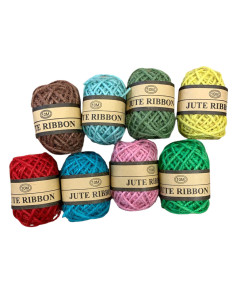 Fil de Jute Coloré, 10M