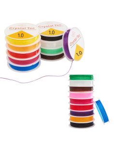 Fil Élastique Transparent Crystal Tec 1.0 mm – Bobine