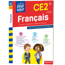 Français CE2 8/9ans - Cahier du jour Cahier du soir - Magnard