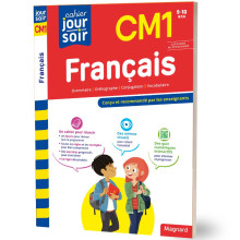 Français CM1 9/10ans - Cahier du jour Cahier du soir - Magnard