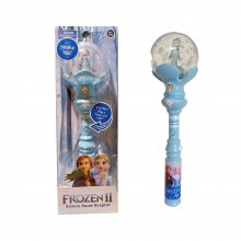 Frozen II sisters snow scepter music and light