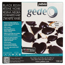 Gédéo Kit Résine Couleur Noir 150 ml PEBEO