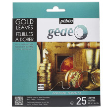 Gédéo Paquet De 25 Feuilles dorures dorée PEBEO